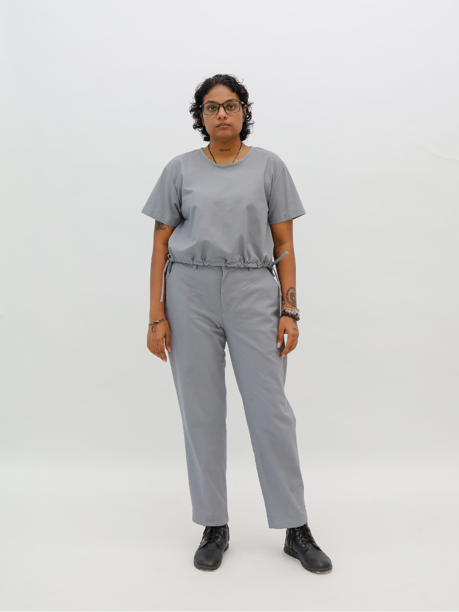 Linen Co-ords Gray