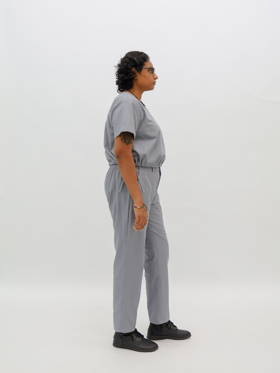 Linen Co-ords Gray