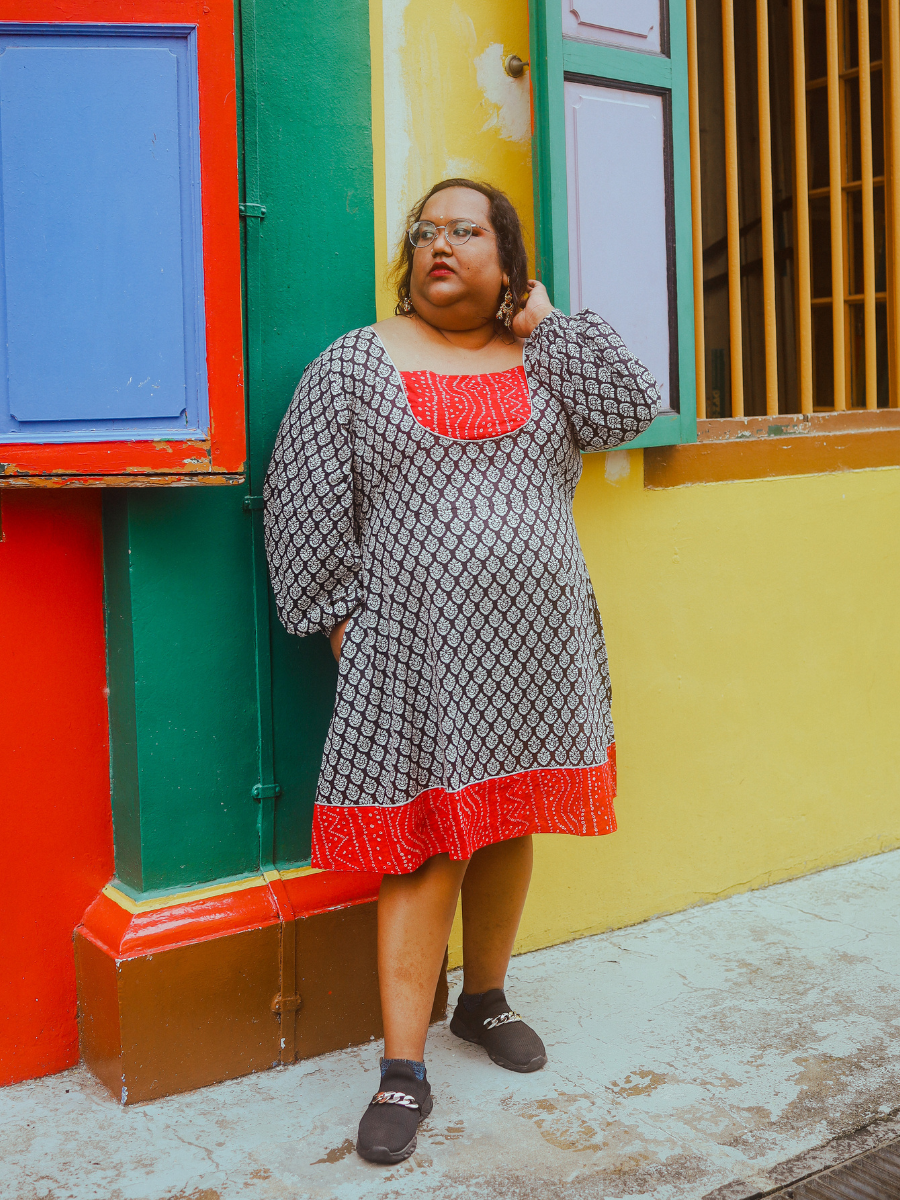 Bishop Sleeve Dress