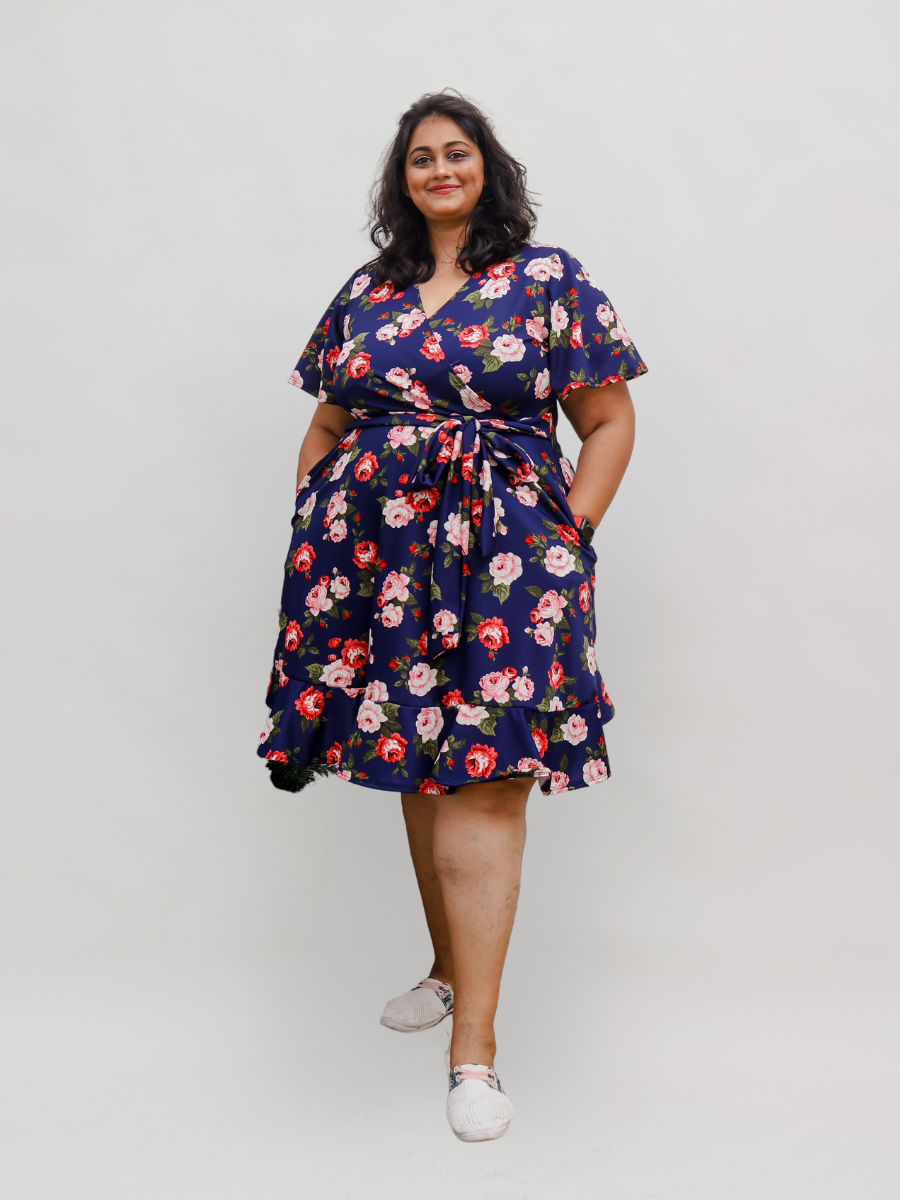 Long Wrap Dress