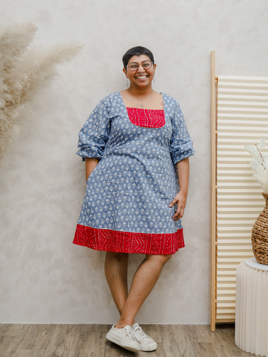 Bishop Sleeve Dress