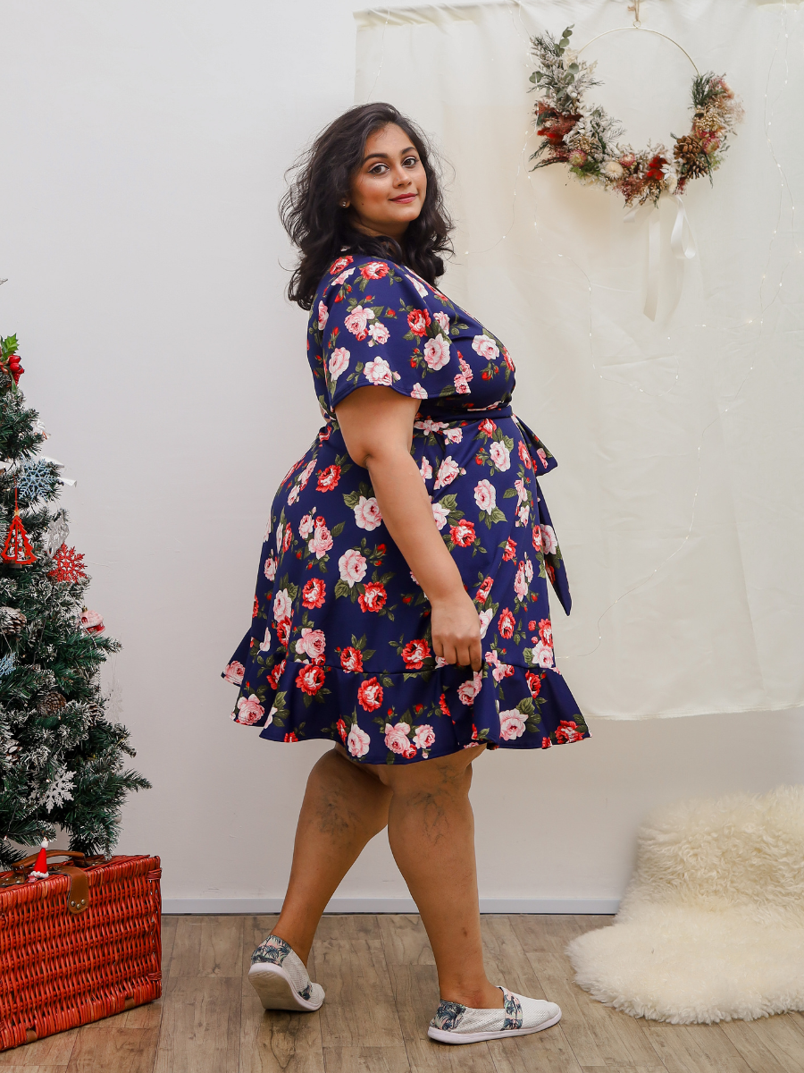 Long Wrap Dress