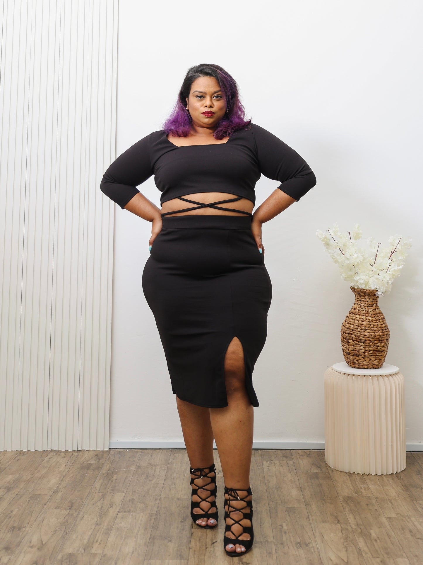 Criss Cross Crop top