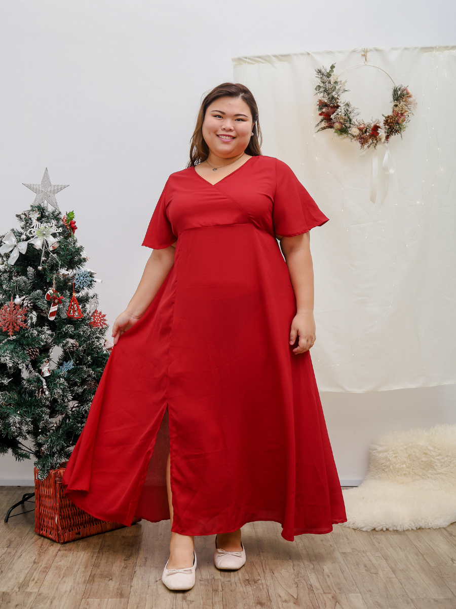 Slit Maxi Dress