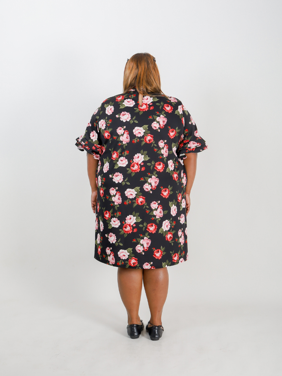 Keyhole Cheongsam Dress