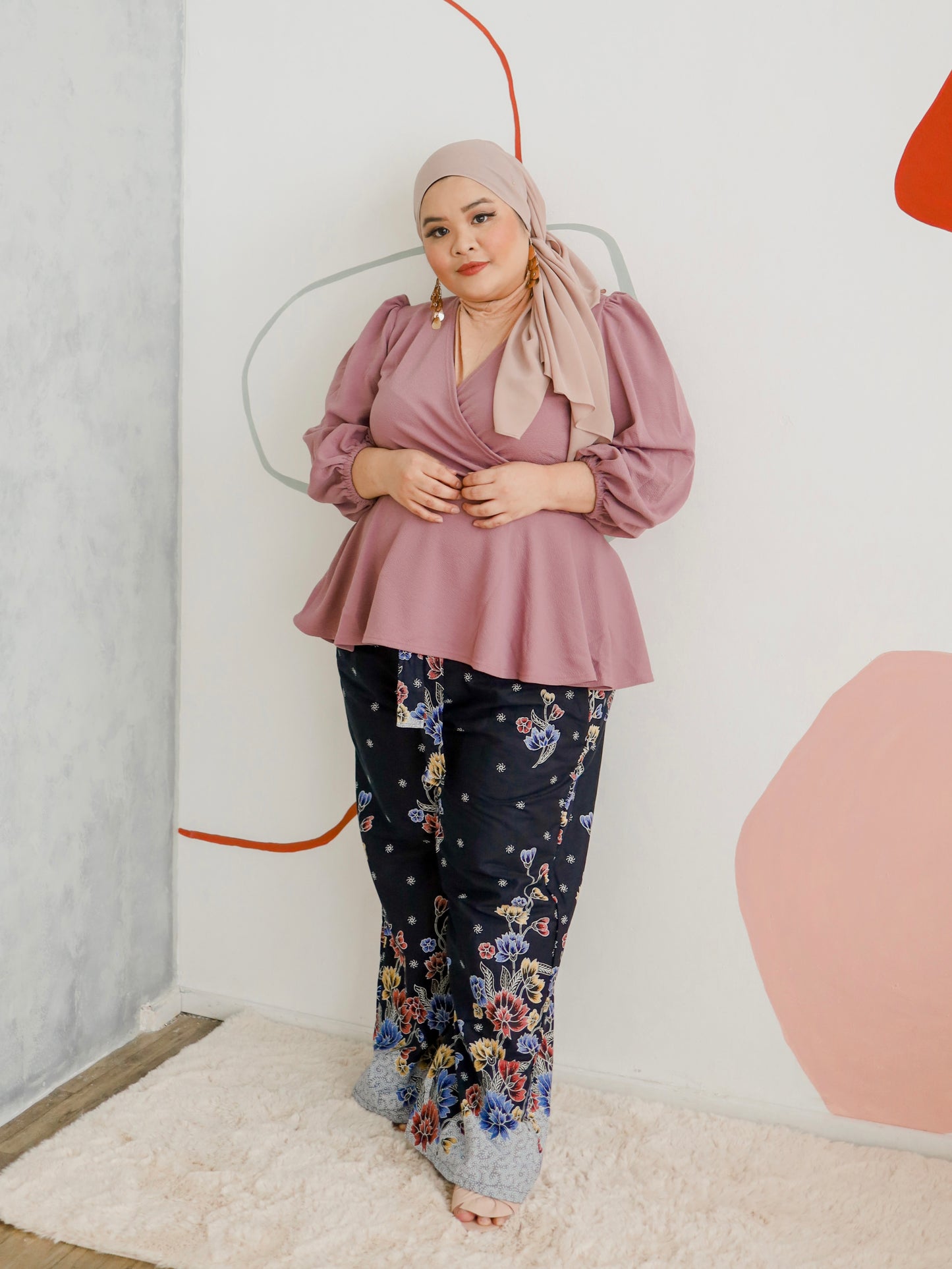Long Sleeve Wrap Top