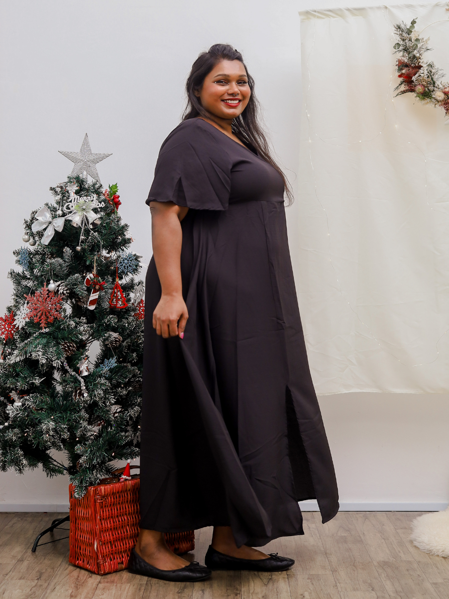 Slit Maxi Dress