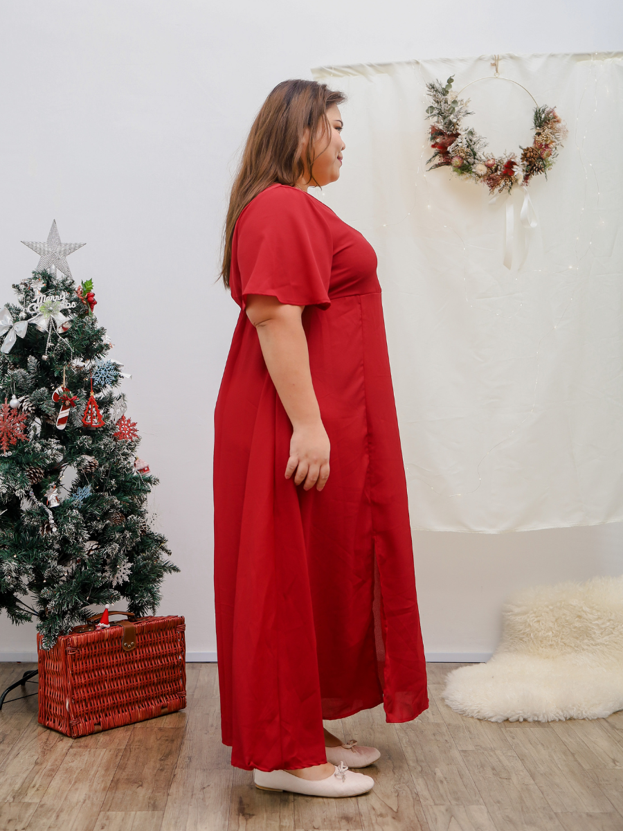 Slit Maxi Dress