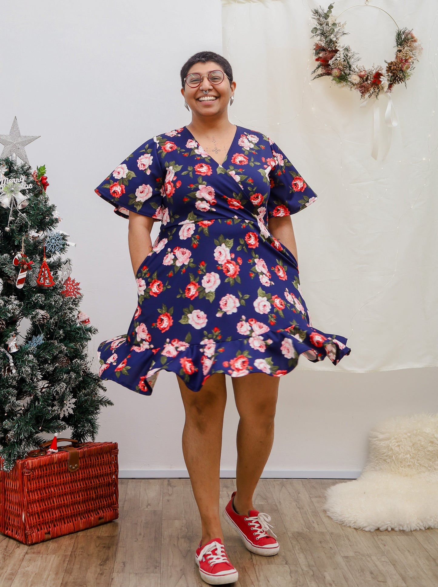 Short Wrap Dress