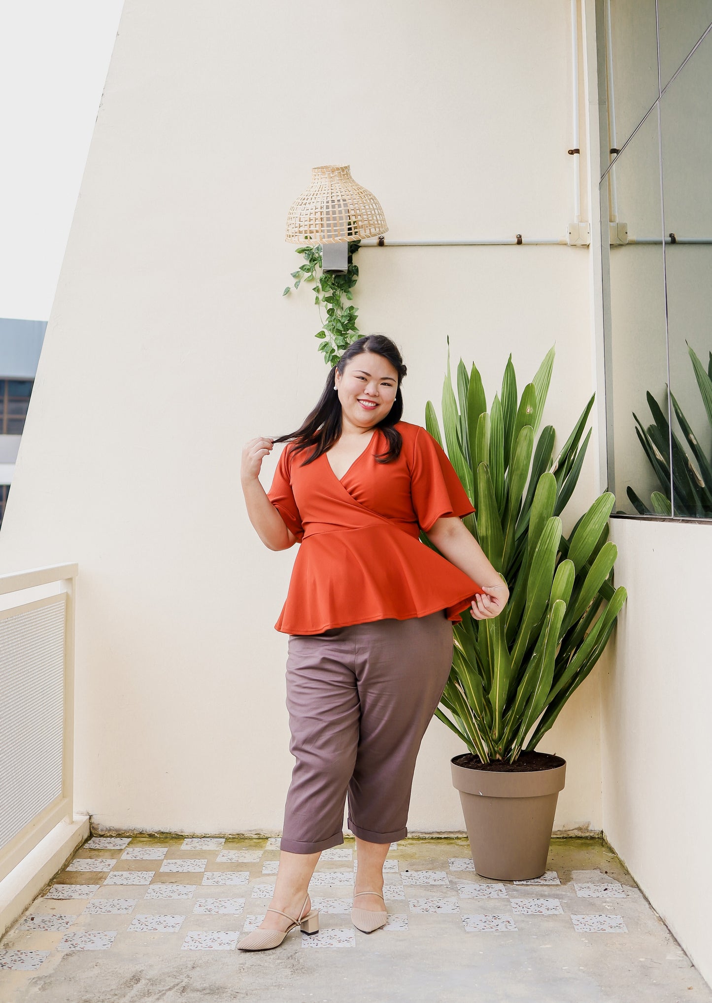 Linen Co-ords (Pants) - THE CURVE CULT