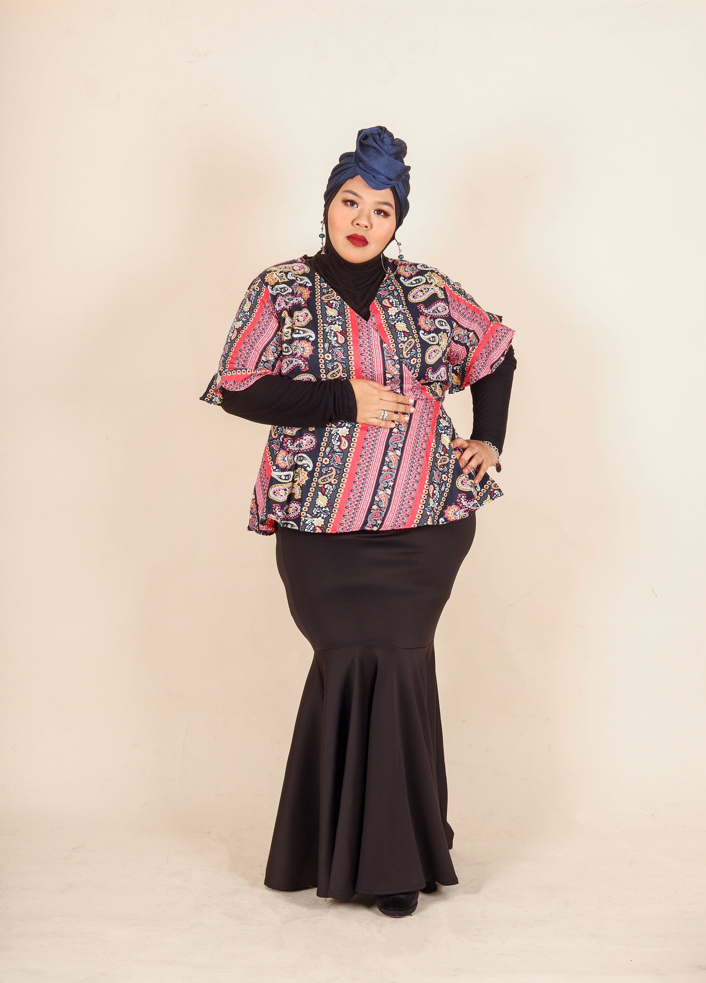 Plain Mermaid Skirt - THE CURVE CULT