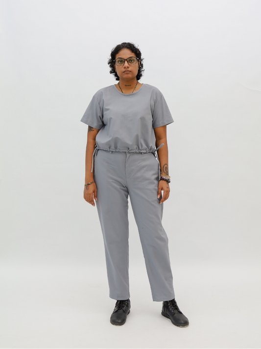 Linen Co-ords Gray