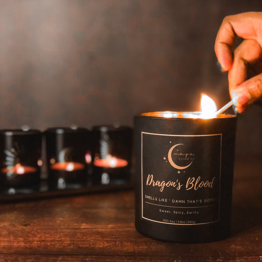 Scented Candle by Maya Candle Co