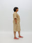 Khaki Linen Dress