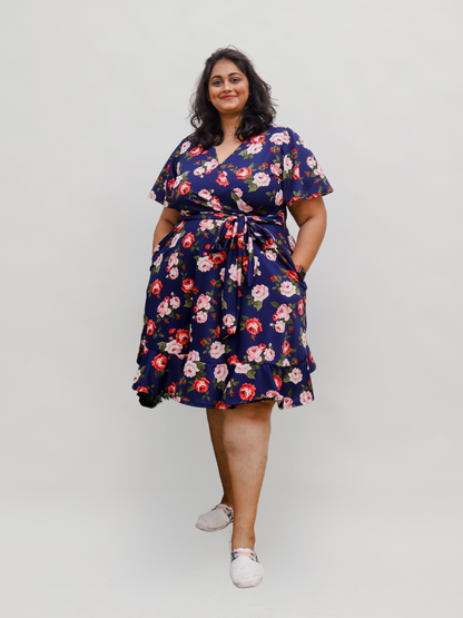 Long Wrap Dress