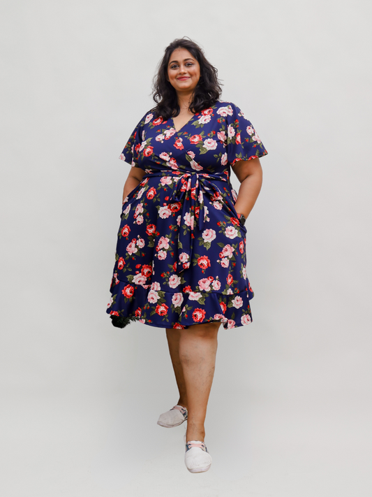 Long Wrap Dress