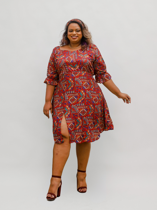 Sweetheart Boho Dress