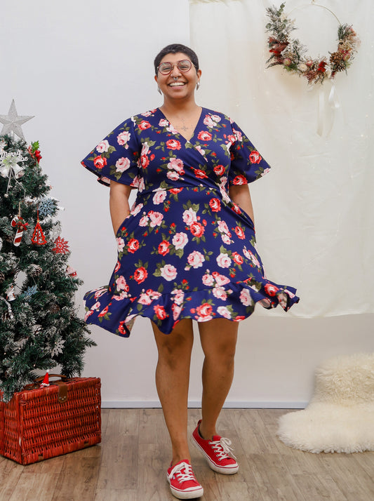 Short Wrap Dress