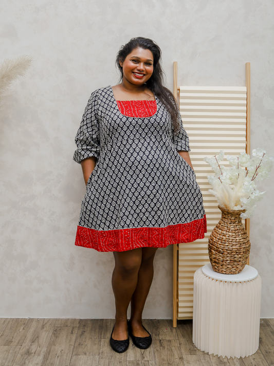 Bishop Sleeve Dress