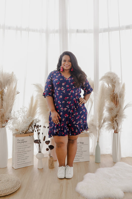 Floral Romper - THE CURVE CULT