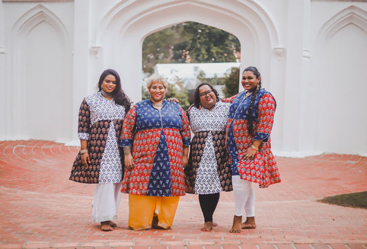 Kalamkari Kurti - THE CURVE CULT